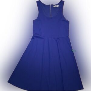 Sleeveless Blue Aeropostale Fit and Flare Dress Women’s Small